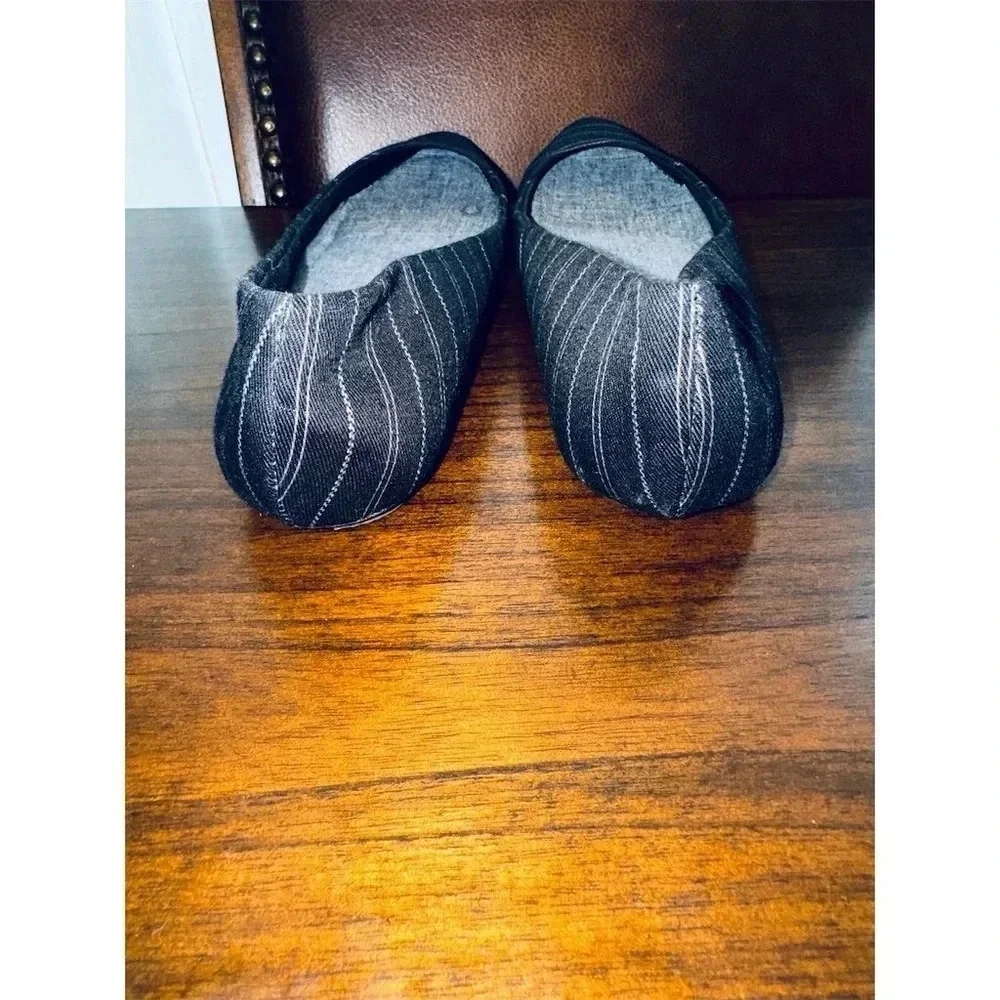 Dr. Scholl's Women's Ballet Flats Navy Pinstripe Size 7 M US Cushioned sole - Picture 7 of 7
